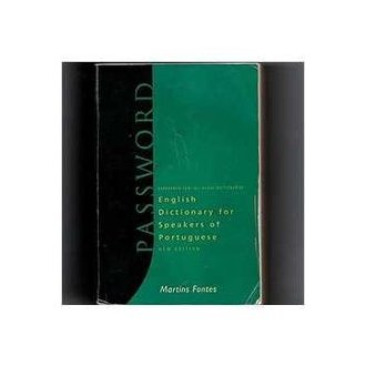 Password English Dictionary For Speakers Of Portuguese autor Martins Fontes