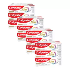 Kit 4 Pack Creme Dental Colgate Total Original Mint Prevenção Ativa 90g 6un Cada