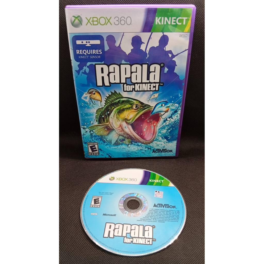 Rapala for Kinect XBOX 360 - Jogo de pescaria para Kinect - (encarte reimpresso)