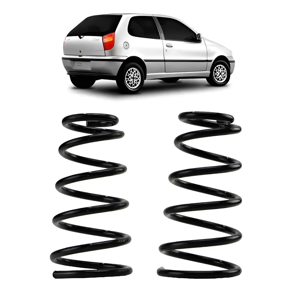 Par Mola Traseira P/ Gnv - Fiat Palio 97 98 99 2000 2001