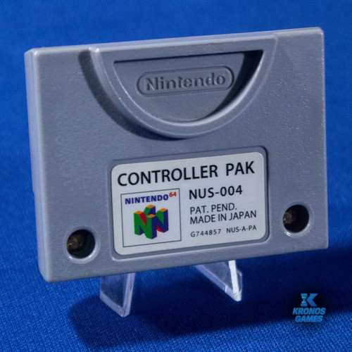 Controller Pak Memory Card Nintendo 64