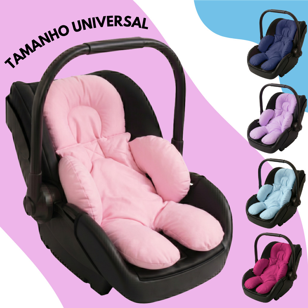 Colchonete Redutor para Bebê Conforto e Carrinho Tamanho Universal Acolchoado