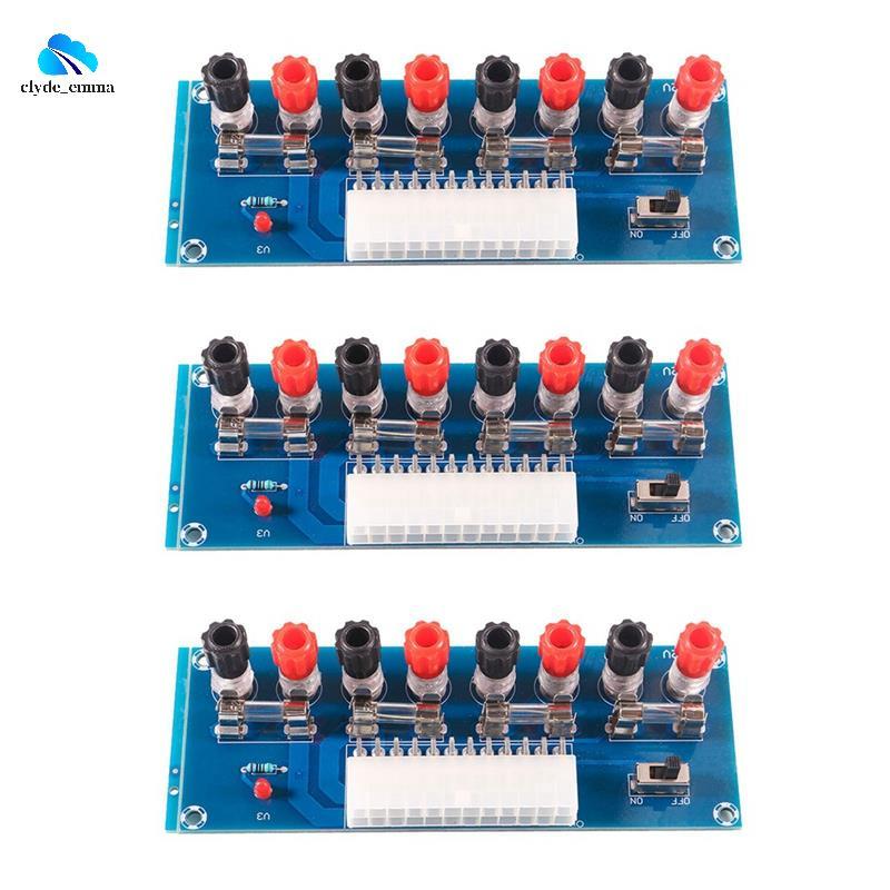 XH-M229 Fonte De Alimentação Do Chassi Computador Desktop Placa Transferência ATX Módulo Chumbo Terminal Saída Energia 2