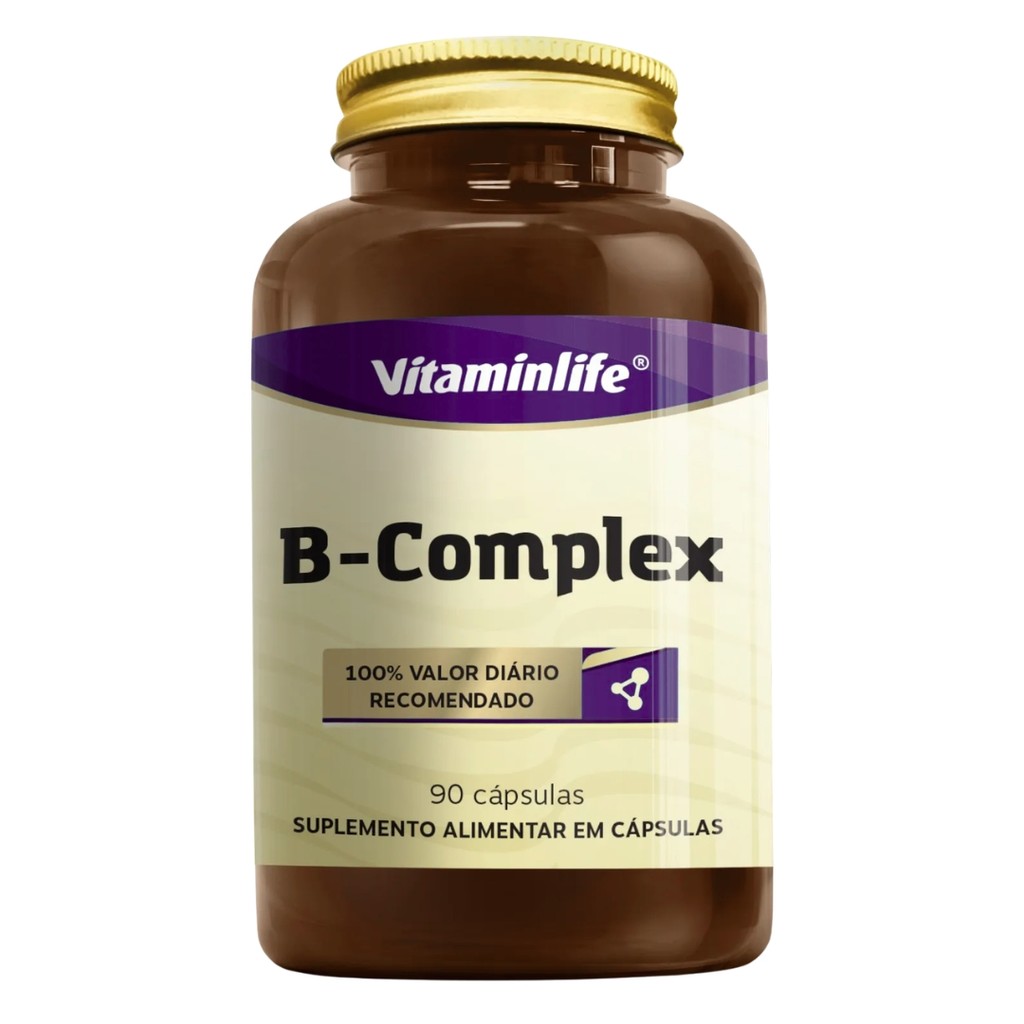 Vitaminas B Complex - B1, B2, B3, B6, B9, B12 - Vitamin Life