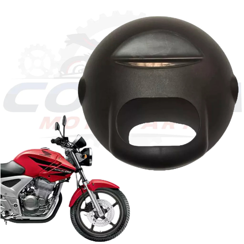 Carcaça Farol para motocicleta Honda CBX 250 TWISTER 2008