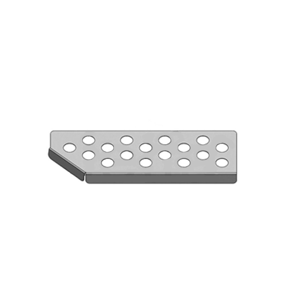 Aplique Capa Estribo Bateria Scania S5 Original Espelhado Cromado Inox