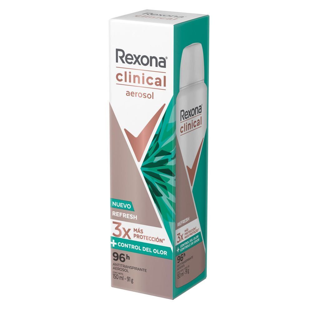 Detalhes do Desodorante Rexona Clinical Refresh 150ml