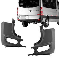 Ponteira Polaina Parachoque Traseiro Sprinter 2017 2018 2019