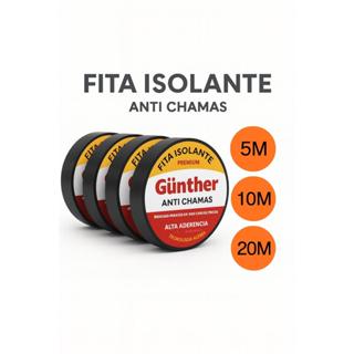 Fitas Isolante Alta Qualidade Anti-Chama Gunther Até 20 Unidades em Oferta na Shopee