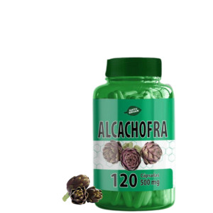 Alcachofra 500 mg Produto Natural - 120 Cápsulas - Kits Com 1, 2, e 3 Potes Natu Ervas em Oferta na Shopee