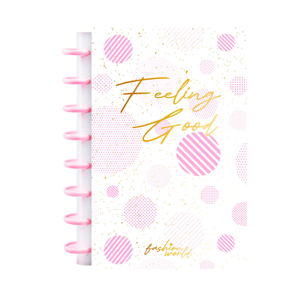 Caderno de Discos A5 80 Folhas - KitDisc Capa:Circulos em Oferta na Shopee