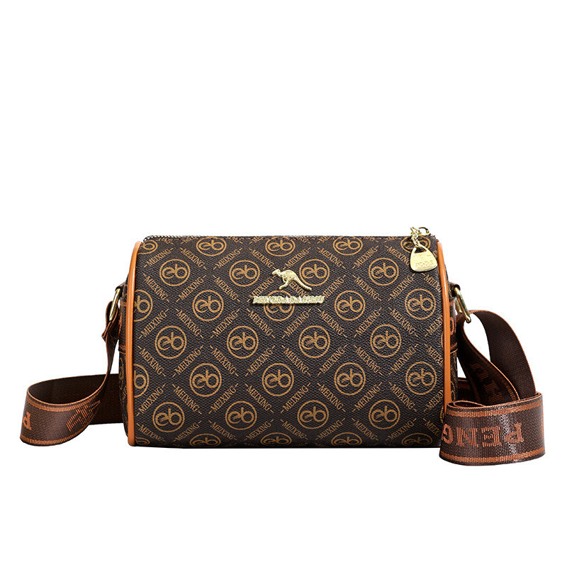 Bolsa De Ombro PU Estampada Para Mulheres , Moderna De Travesseiro Boston Crossbody Com Design Exclusivo