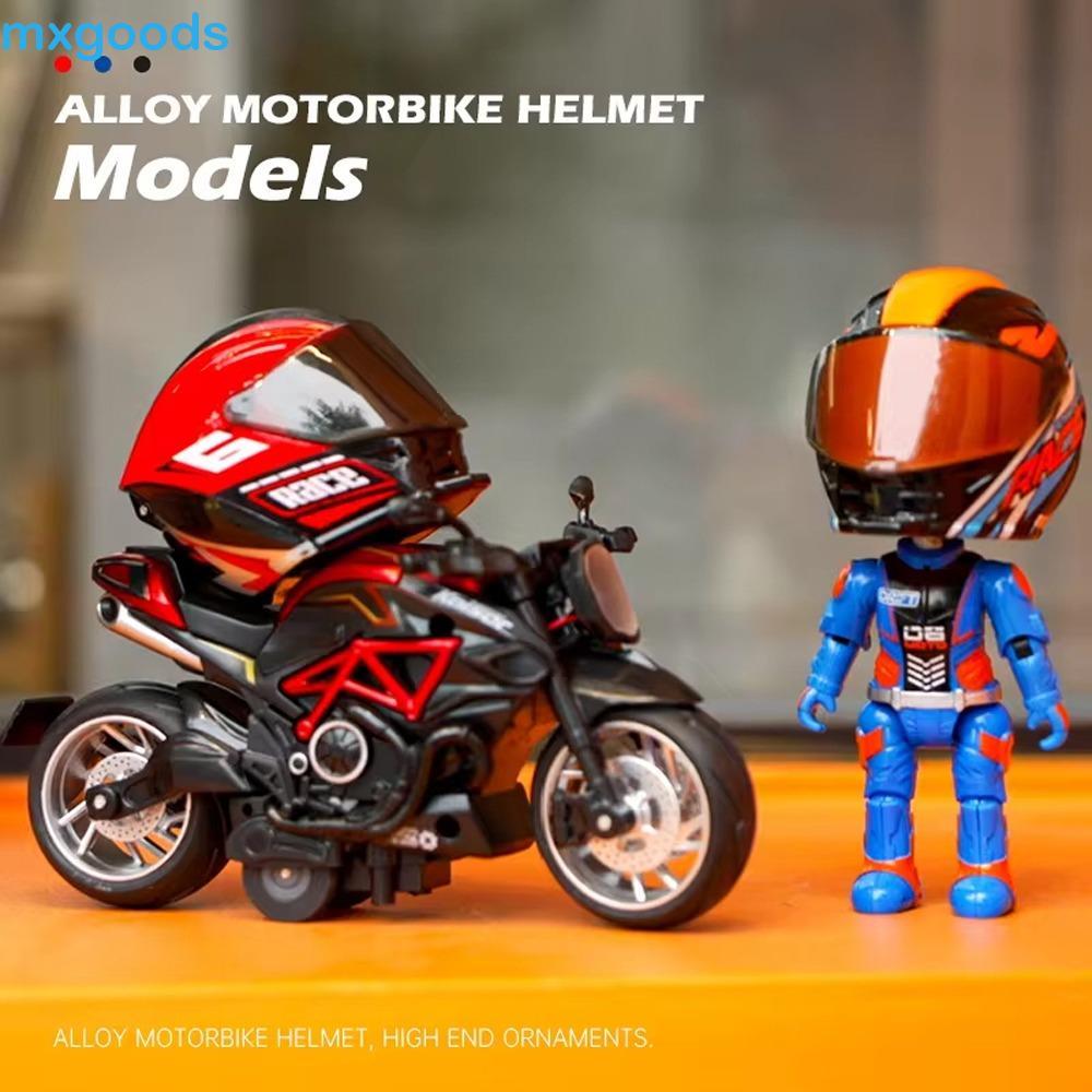 MXGOODS1 Boneca Simulada Para Motociclista , Figura De Ação Flexível Transforma Brinquedo De Motocicleta , Legal