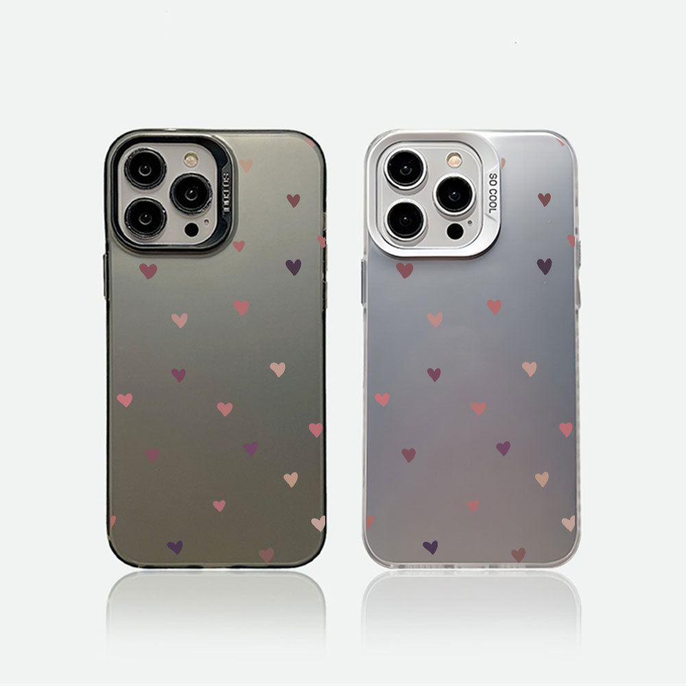 Capa Para MOTO G84 G54 G64 G24 G22 G20 G53 G14 G34 G52 E40 Na Moda Multicolorido Corações Luxo IMD PENGWEI
