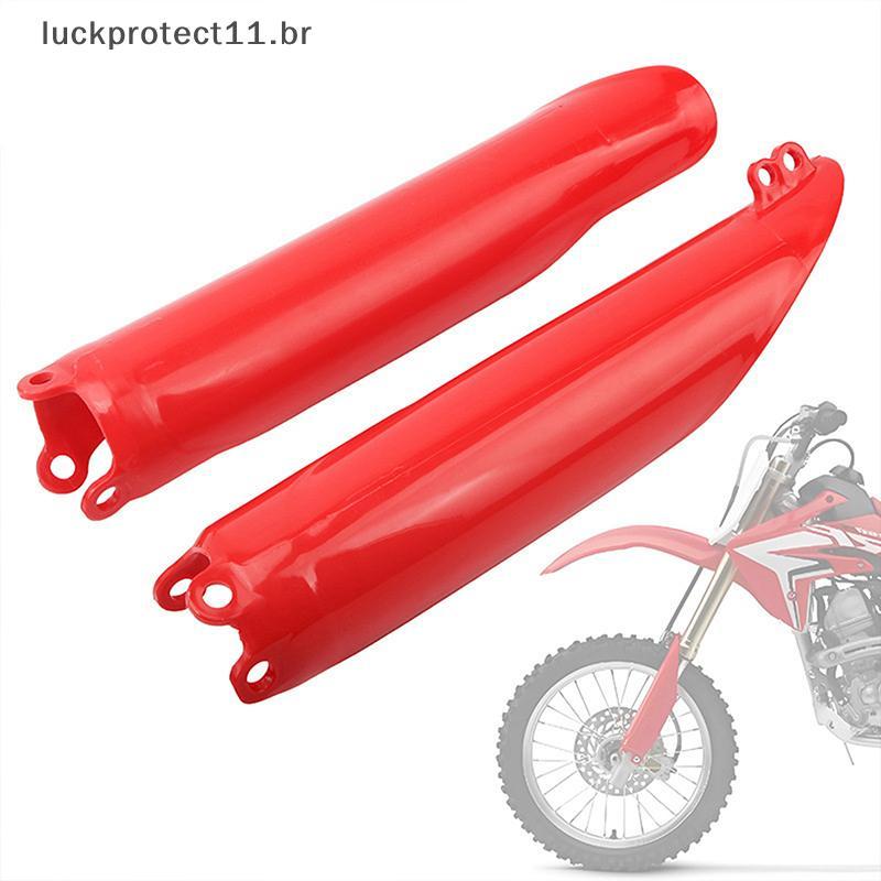 LTBR Motocicleta Garfo Guarda Dianteiro Tubo Quadro Capa Para CRF CR 125 250R 250 450 X RX CRF250 CRF450 CR125 Moto Sho