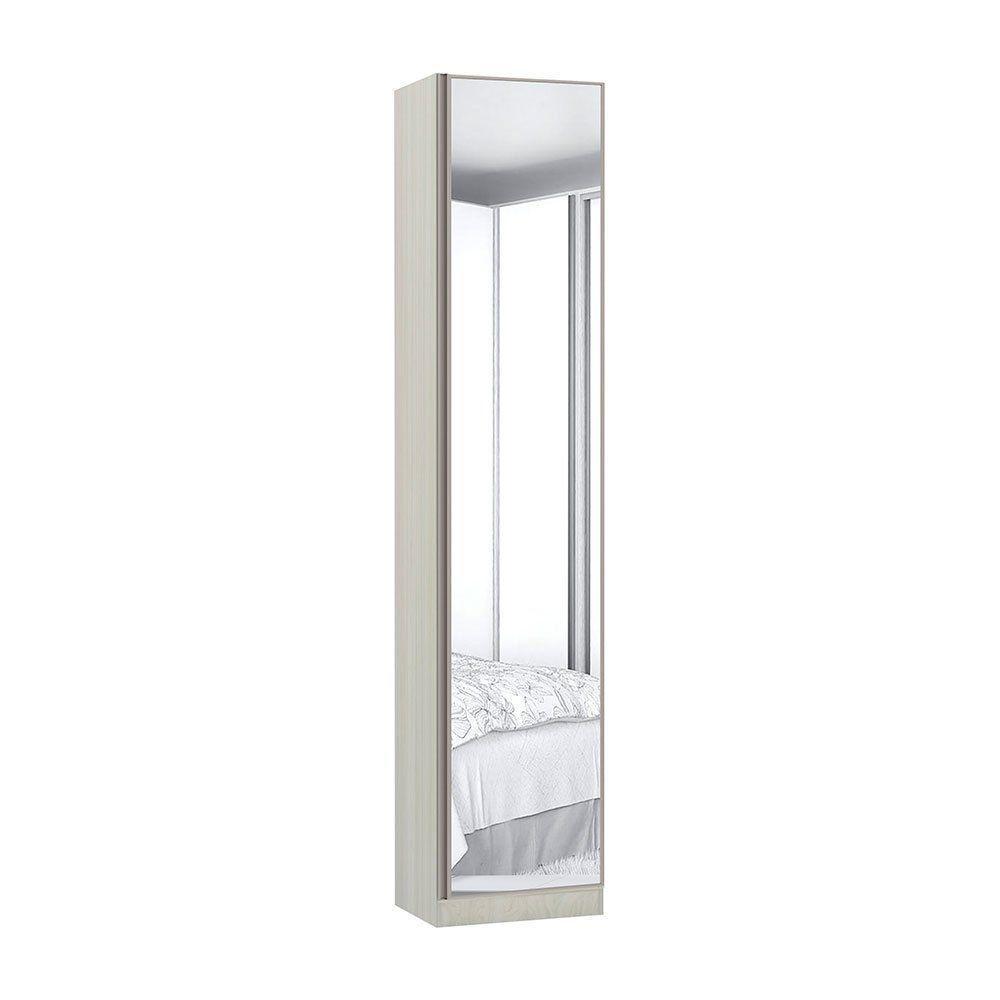 Guarda Roupa Guarda-roupa Prime Plus Luciane Legno Crema 1 Porta com Espelho Crema