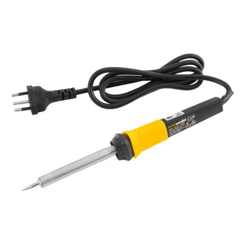 Ferro para Solda 50W com Estanhos em Fio Resistência de Cerâmica FSV0050 Vonder