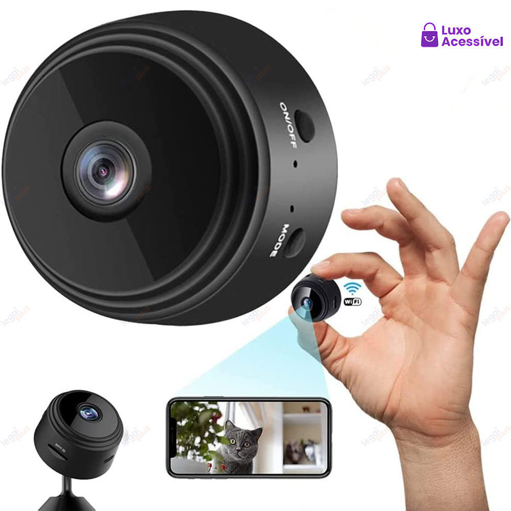 Cameras A9 HD Visão Noturna Wifi Câmera 1080P Sem Fio Vigilância e Segurança A9