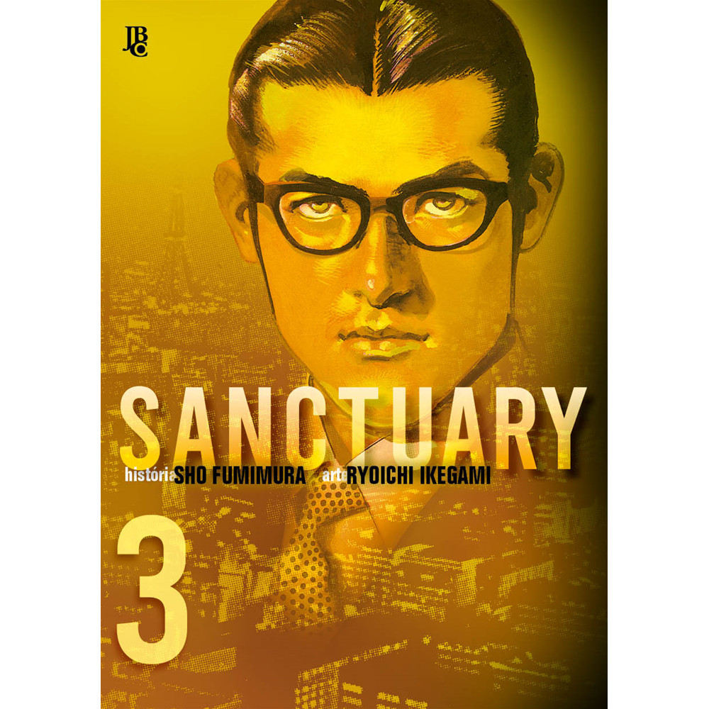 Capa do livro Mangá - Sanctuary Vol. 03 - Editora JBC