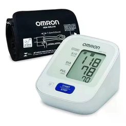 Monitor De Pressão Arterial De Braço Control+ Hem-7122 Omron Cor Branco