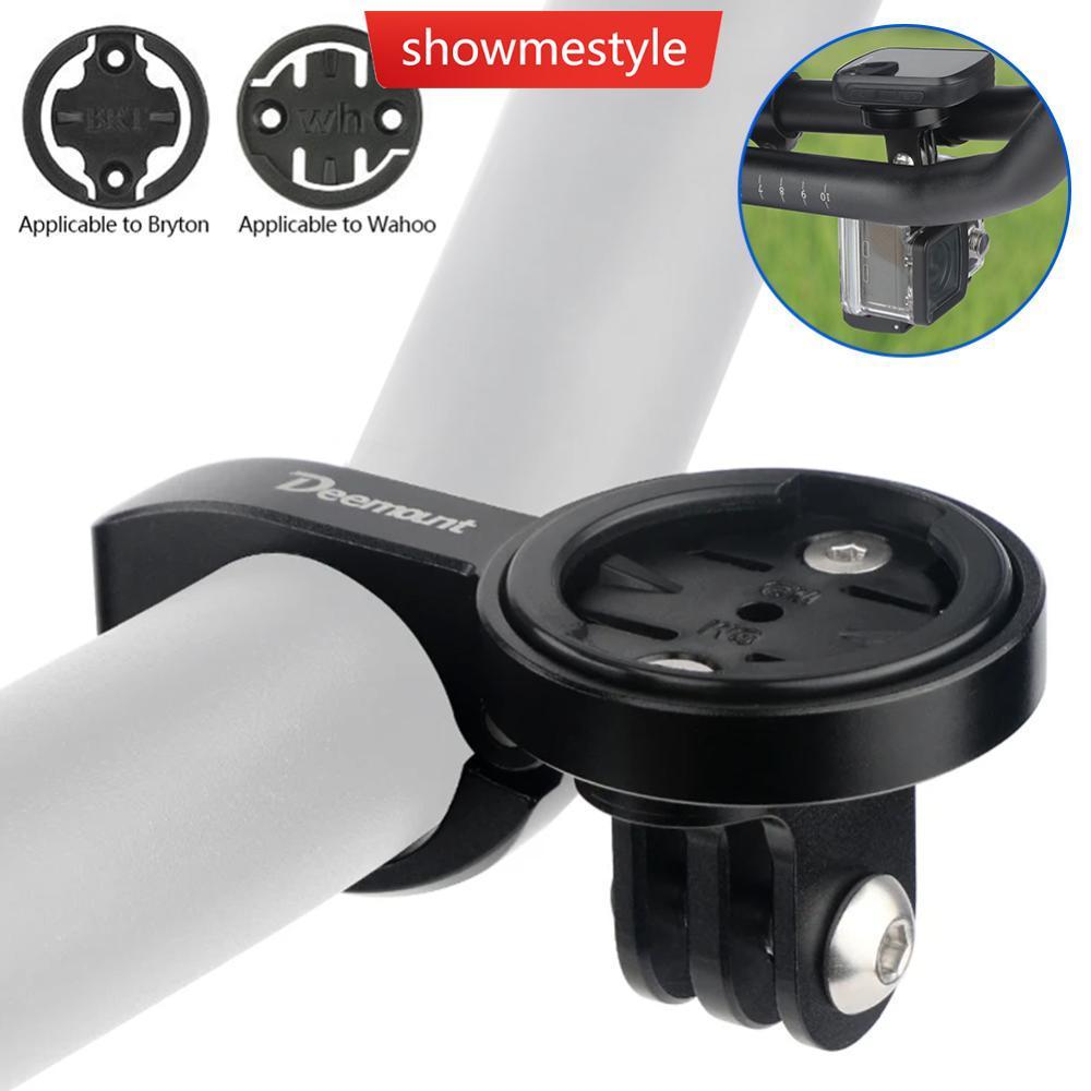 SMS MTB Bicicleta Suporte Para Computador TT Guiador Velocímetro Montagem Incl . 3 Adaptadores GARMIN Bryton Wahoo Se En