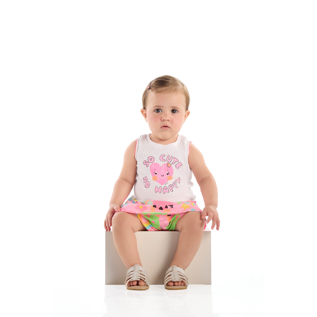 Conjunto Regata Short-Saia Quimby
