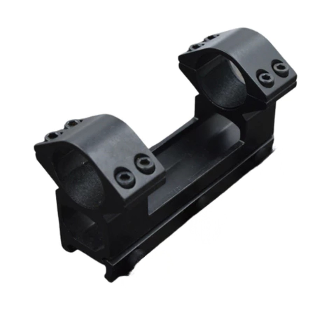 Mount Único Metal Rossi Alto 25mm 3/8 com 4 Parafusos – Suporte para Luneta · foto 2