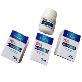 Pomada Tira Manchas NatyFlora 50g – Kit 3 Unidades Clareamento da Pele em Oferta na Shopee