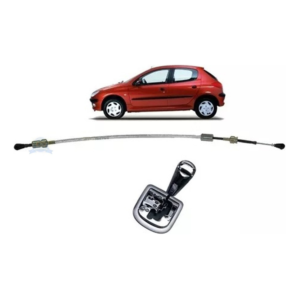 Cabo Seletor Marcha Peugeot 206 207 1.6 16v Automático Al4