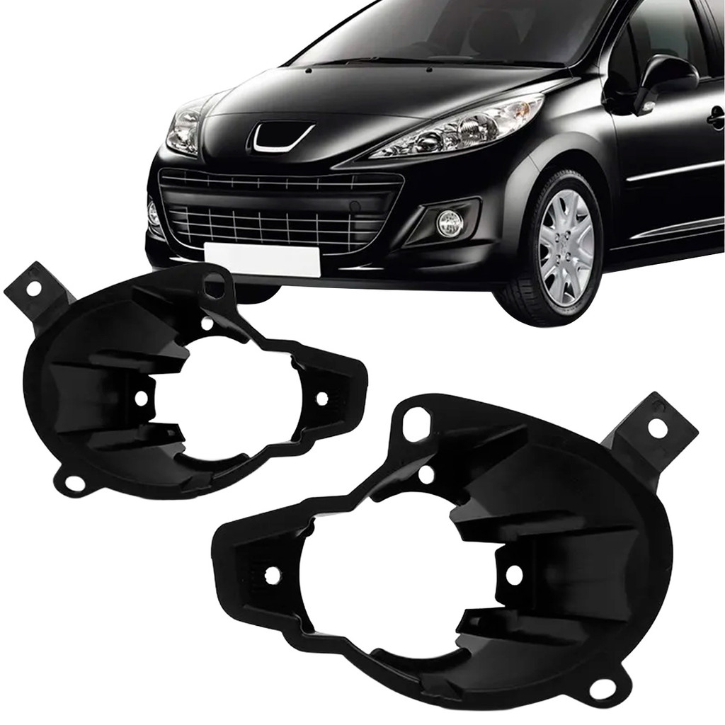 Suporte Farol Milha Peugeot 207 2009 2010 2011 2012 2013 2014 2015