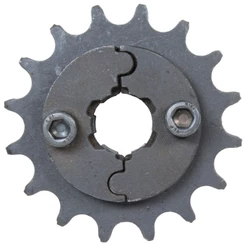 Pinhão de transmissão relação 16 428 Salva Eixo YBR125 XTZ125 CG125 Fan Titan Today XLR125 XLS125 XT225 TDM225 DT180