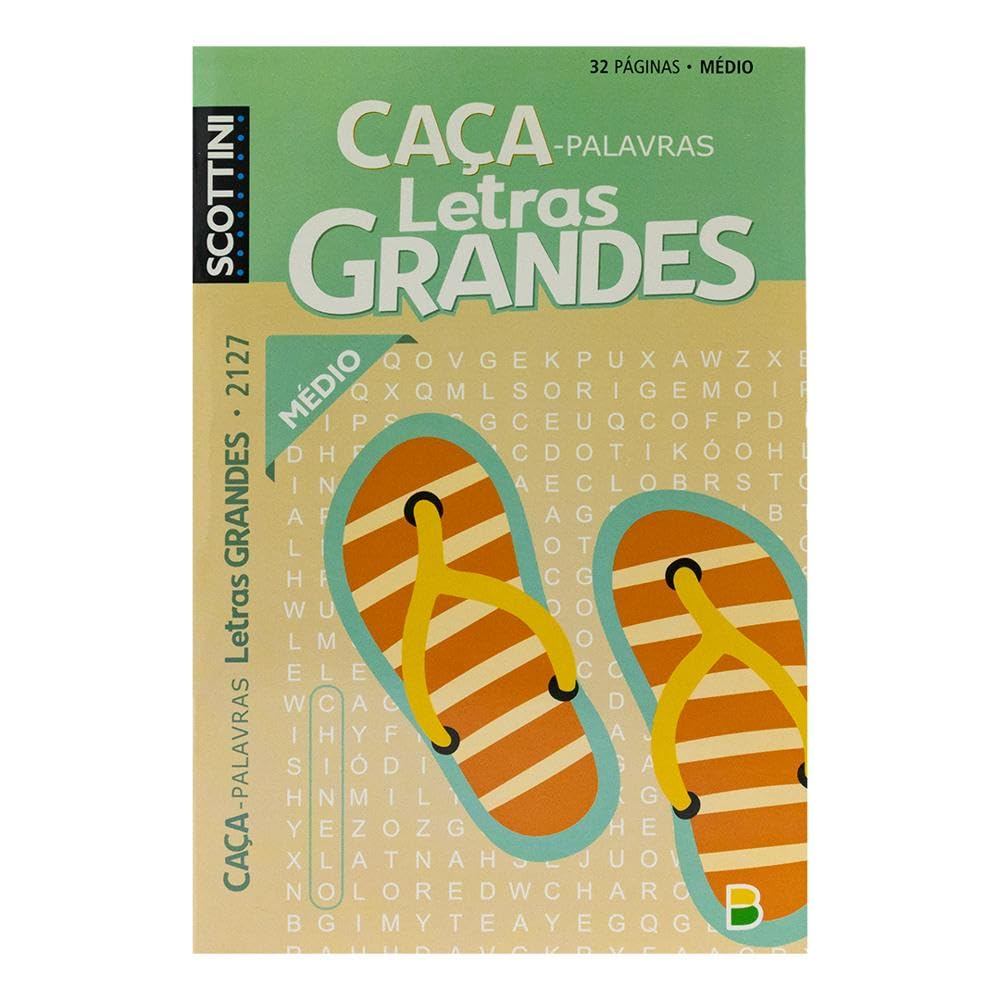 Scottini Caça-Palavras | Letras Grandes | N. 2127 | Médio