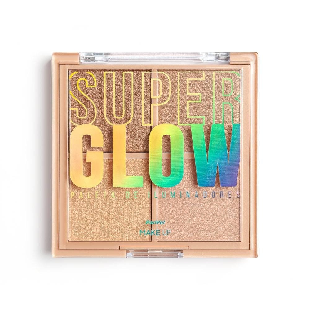 Paleta Super Glow Iluminadora Panvel Make Up em Oferta na Shopee