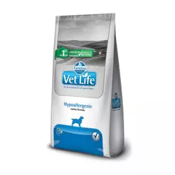 Farmina VetLife Natural Hypoalergenic Cão Problema Pele 10Kg