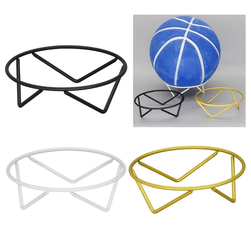 Suporte Ferro Versátil KOOL Para Exposição Futebol Basquete Várias Cores