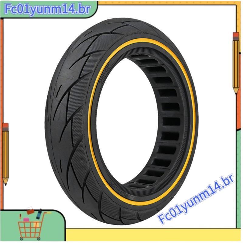 Borracha Sólida 10 Polegada Favo De Mel 10x2.125 Conjunto De Pneus Mal Ventilados Para Scooters Elétricos F30 F20 F40 De