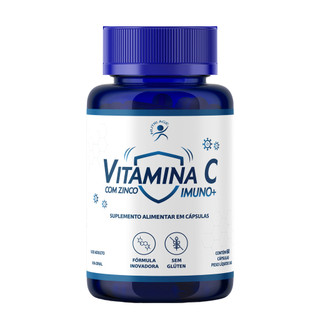 Vitamina C 1.000mg Imuno + Zinco Nutriage 60 Cápsulas