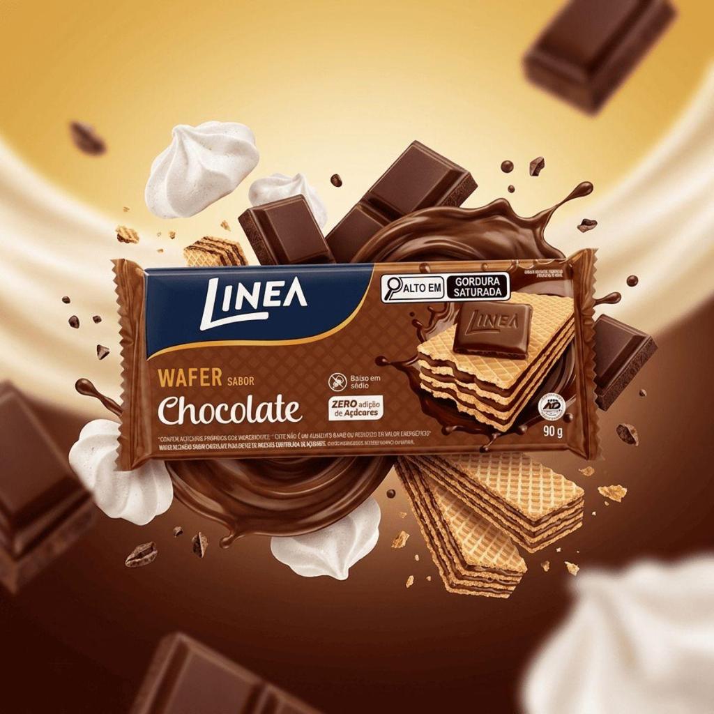 LINEA WAFER CHOCOLATE 90G · foto 2
