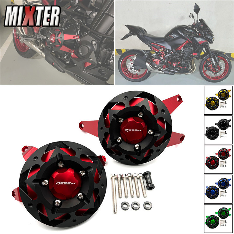 Adequado para Kawasaki Z1000 Z1000SX Z900 Versys1000 modificado capa lateral resistente a choques capa protetora do moto