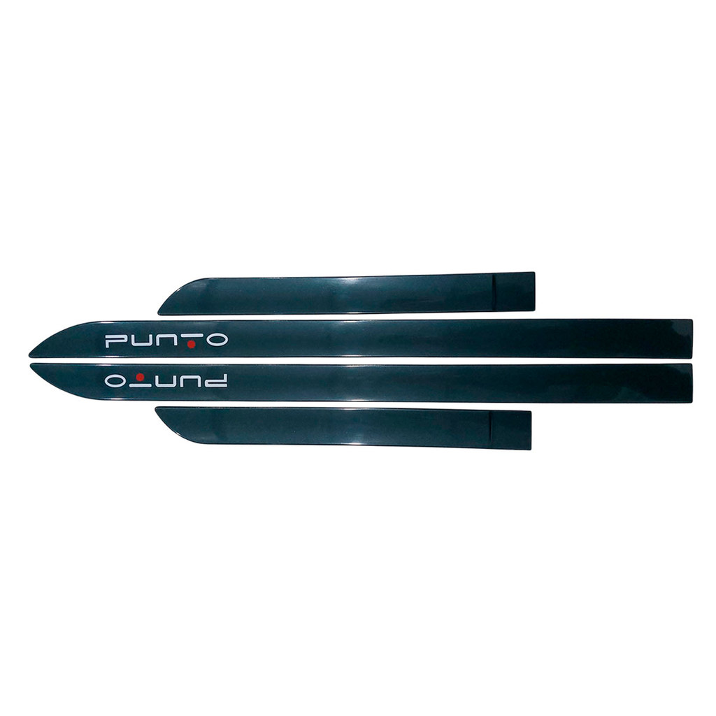 Jogo Friso Lateral Punto Cinzo Cromo 2008 Até 2015