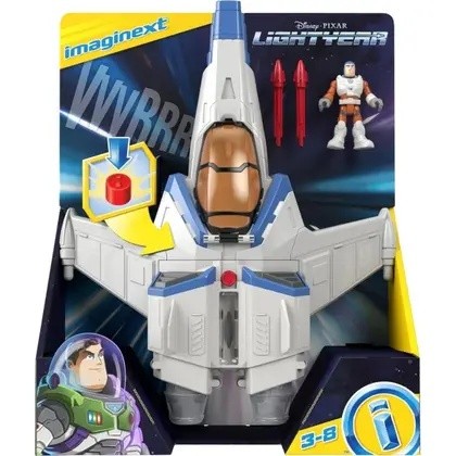 Boneco Buzz Lightyear Nave Espacial Imaginext - Mattel