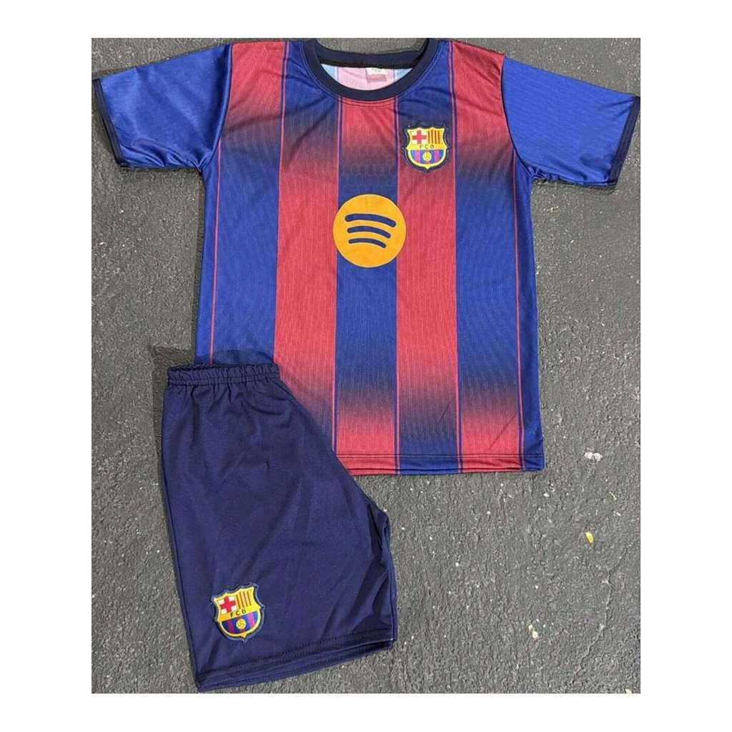 kit conjunto infantil do Barcelona lançamento 2026