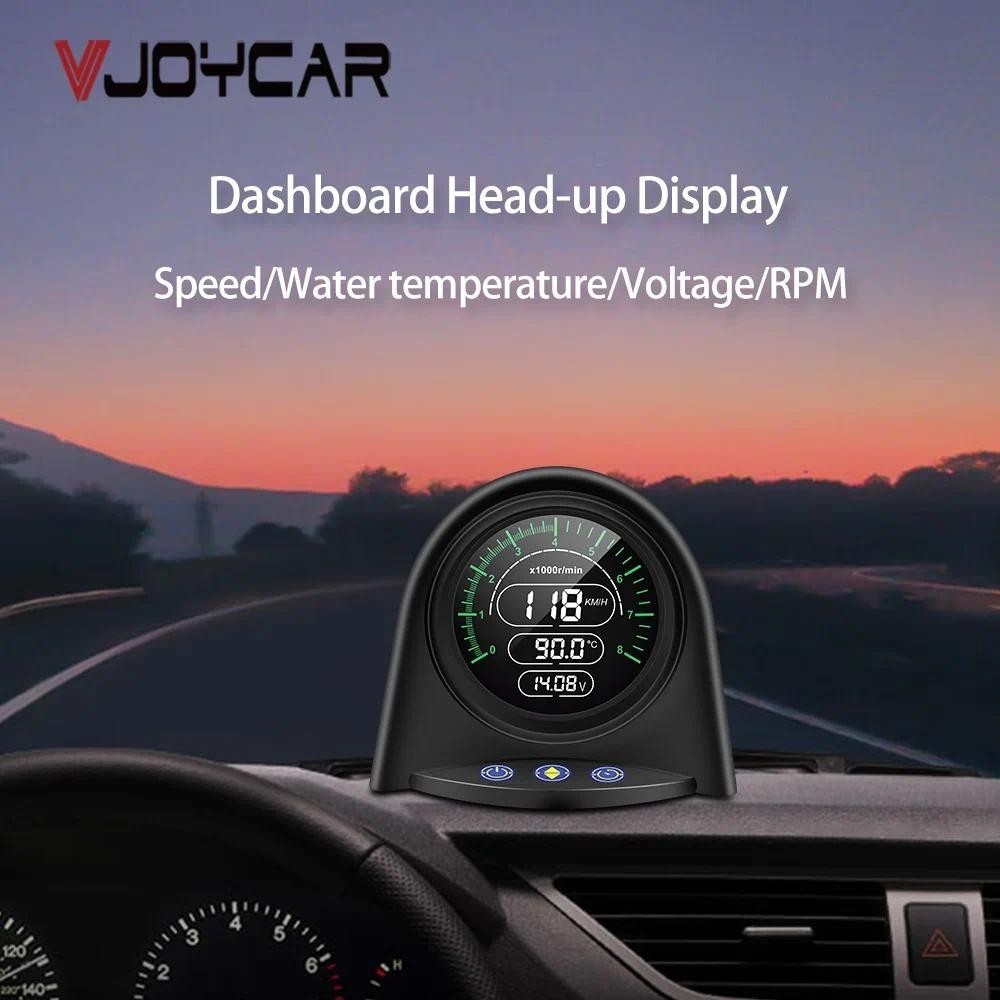 Novo Computador A Bordo HUD Speed Display Smart OBD2 Gauge RPM Tela LCD De Temperatura Da Água De Alta Qualidade Compatí