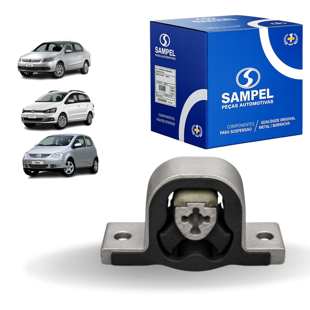 Coxim Motor Dianteiro Esquerdo Gol G5 2008 até 2023 Sampel
