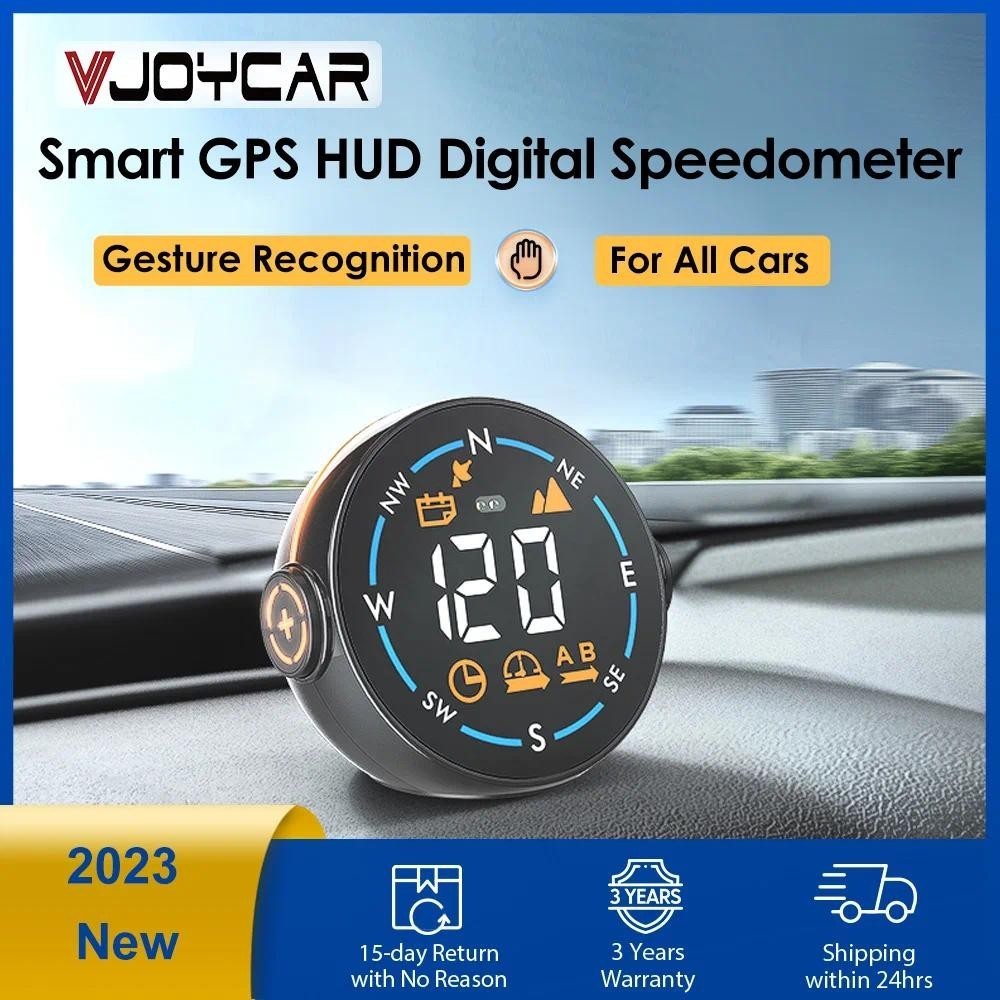2023 Novo Medidor Inteligente GPS HUD Display De Velocidade Reconhecimento De Gestos Relógio Altitude Luz Ambiente Head