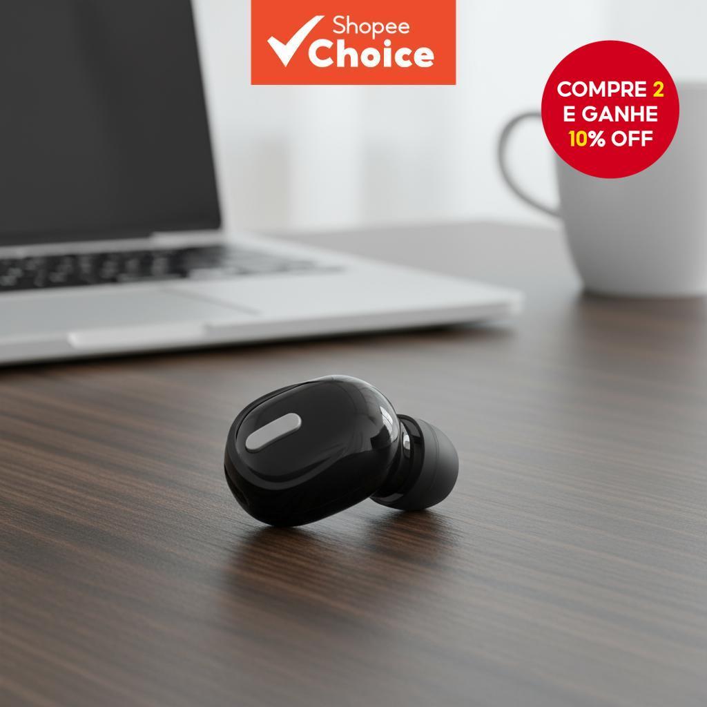 Jpikuv X9 Fones de ouvido pequenos para corrida, uso externo, fones de ouvido intra-auriculares sem fio para qualquer