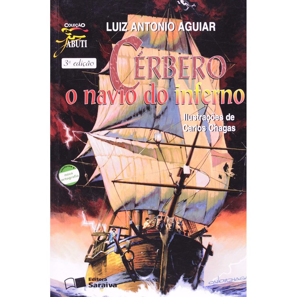 Livro Cérbero, o navio do inferno | Luiz Antônio Aguiar - Seminovo