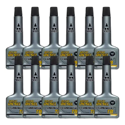 Kit 12 Aditivo Combustível Diesel Tirreno Carbomove T8 250ml