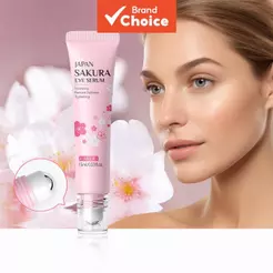 LAIKOU Japão para Olhos Sakura Remove Bolsas para Olhos Essência Fade Rugas Anti-Inchaço 15ml