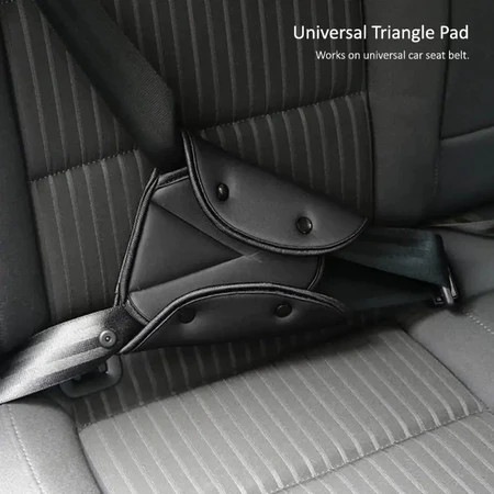 Suporte Posicionador Ajustador Cinto Segurança Infantil Para Conforto Viagens Carro